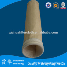 Micron filtration cloth for dust collector